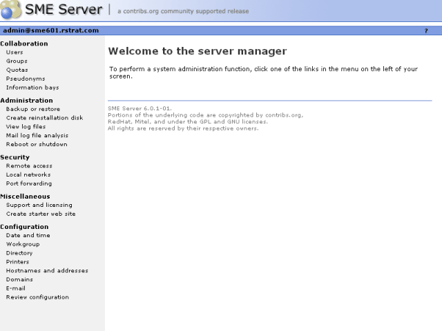 server manager