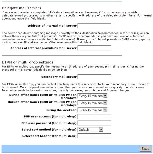 E-mail Retrieval web panel2